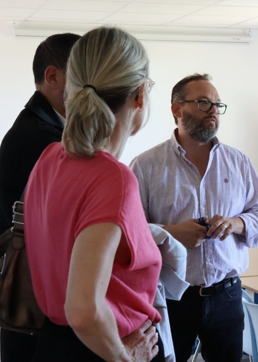 Une visite au cœur des projets des Salins de Bregille pour l'ARS BFC